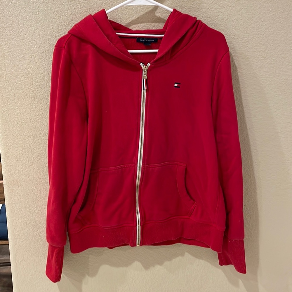 Tommy Hilfiger Red Hoodie